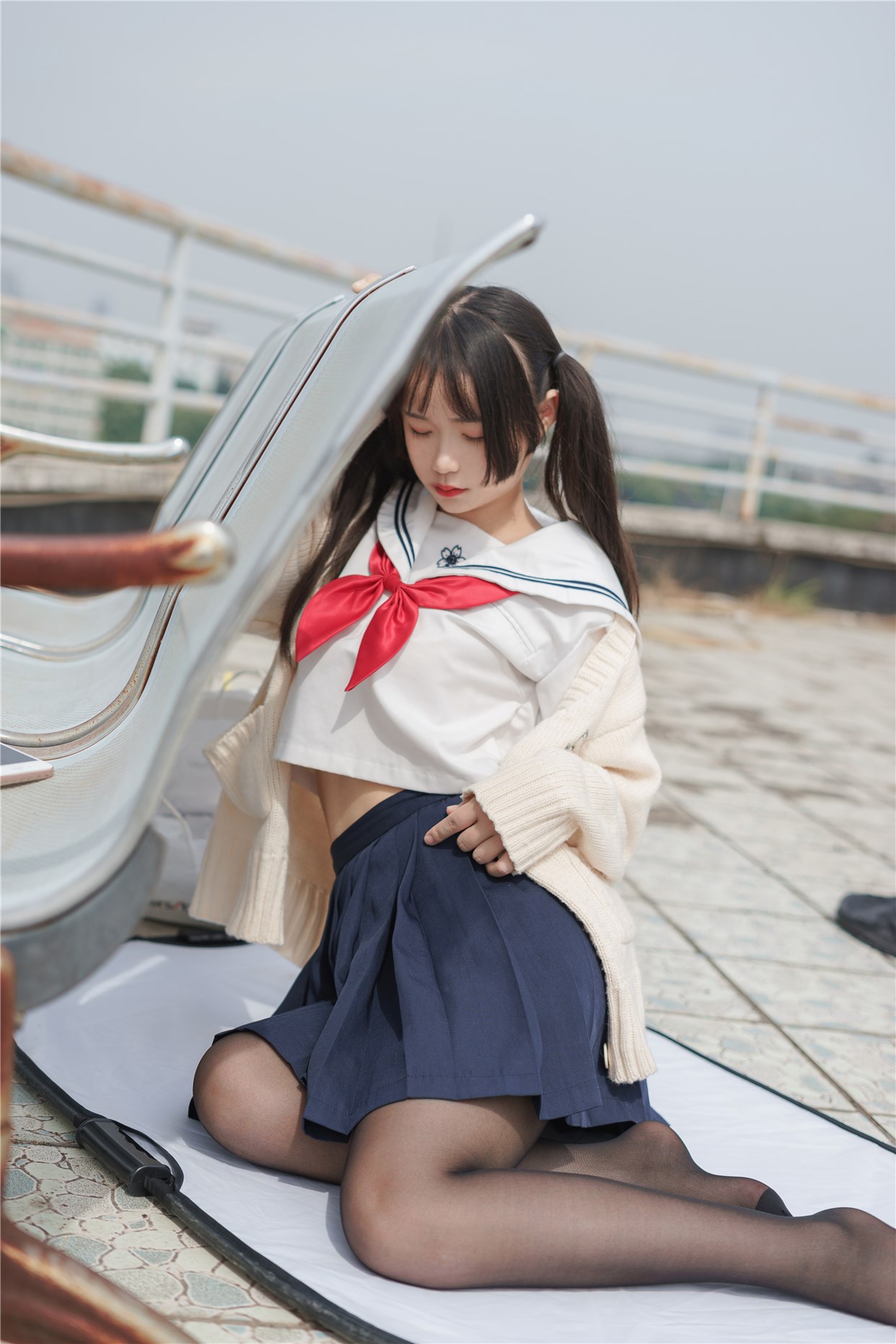 【兔玩映画】双马尾的JK少女 兔玩映画 第36张