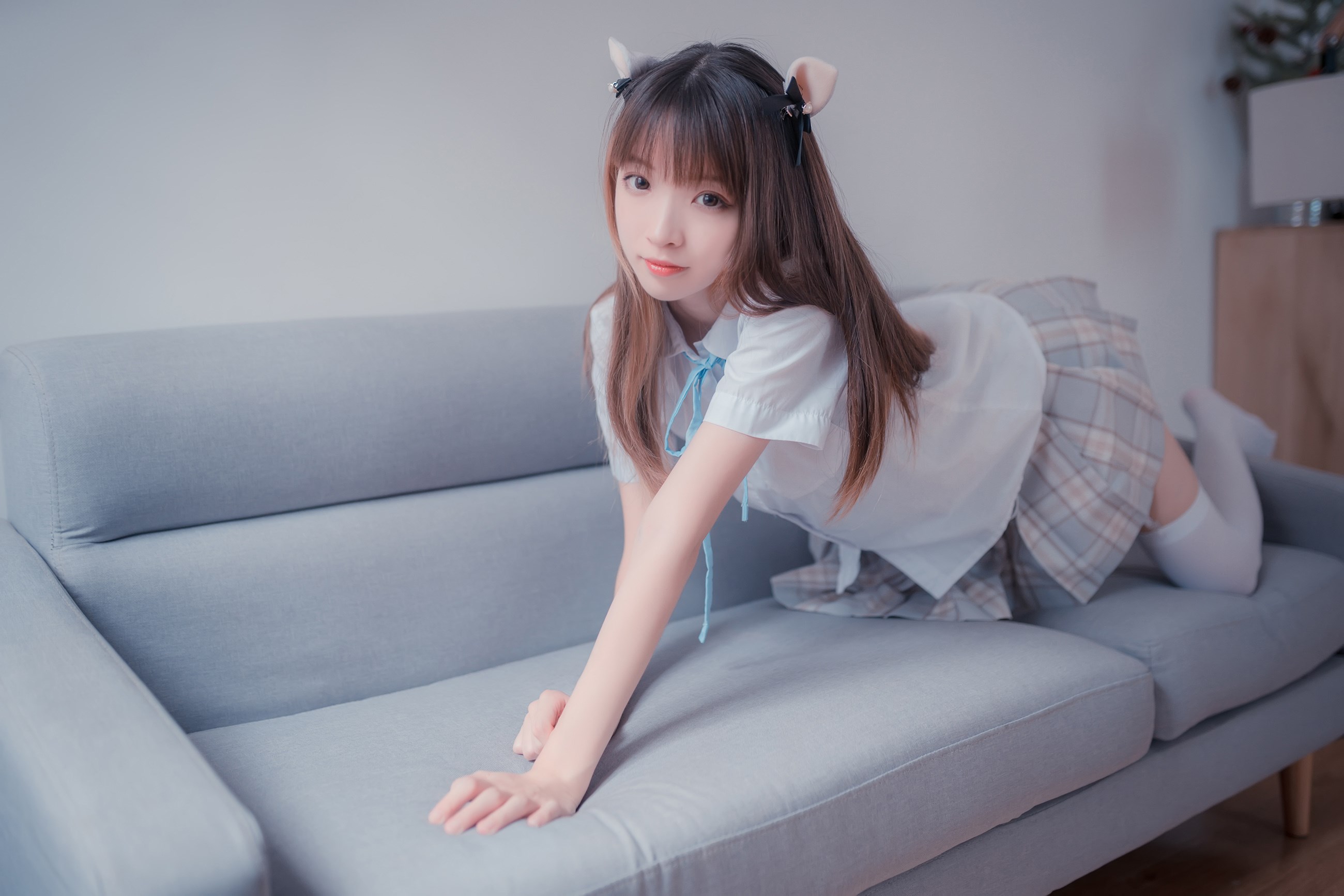 【兔玩映画】沙发上的JK少女 兔玩映画 第6张
