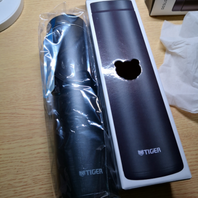 [超轻技术]tiger/虎牌轻量便携303不锈钢水杯保温杯 mmz-a601-kg 600