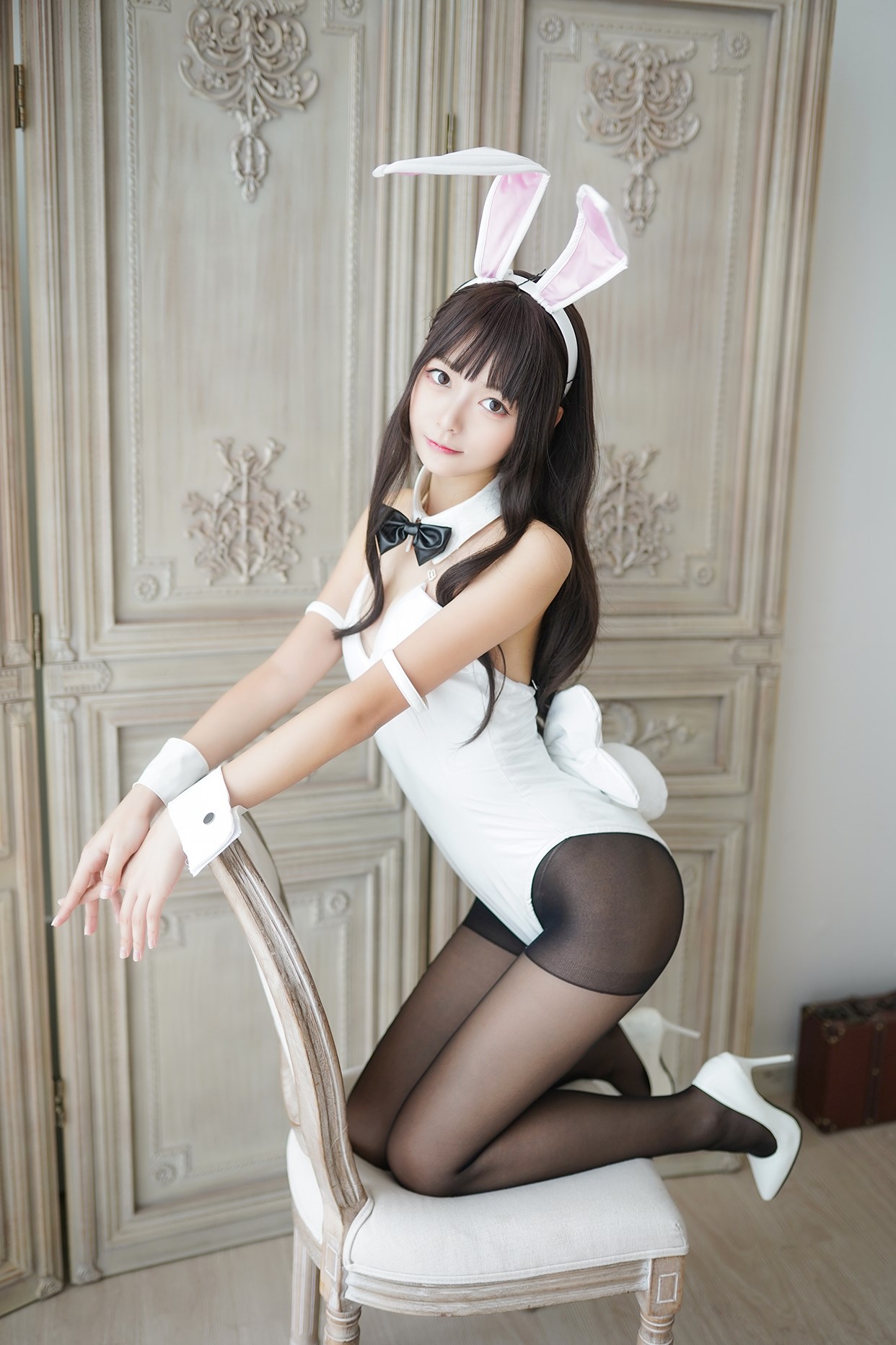 【兔玩映画】兔女郎vol.17-白兔 兔玩映画 第7张
