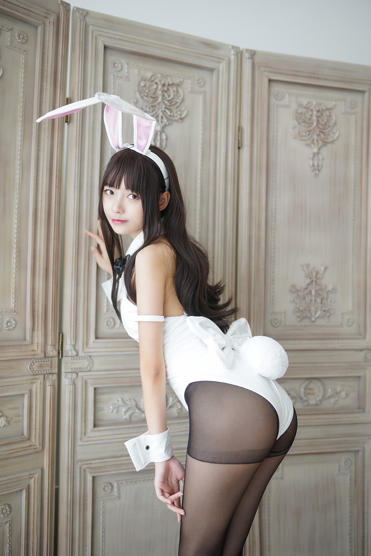 【兔玩映画】兔女郎vol.17-白兔 兔玩映画 第12张
