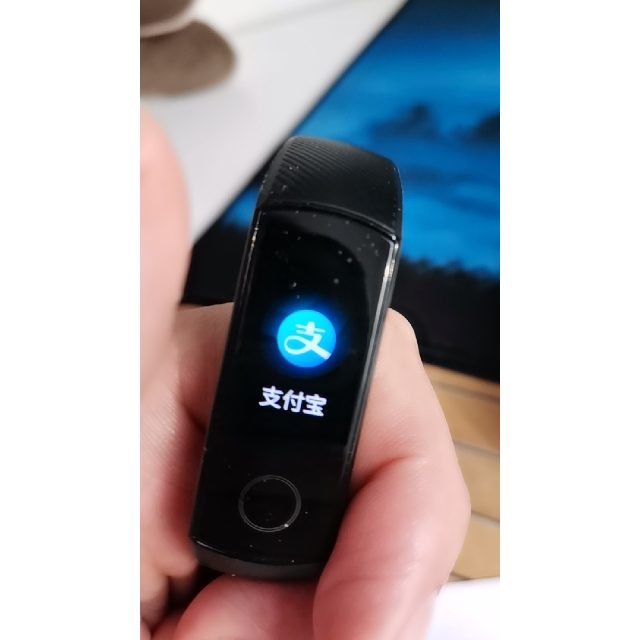 honor华为荣耀智能手环5i陨石黑usb直插充电贴身血氧检测50米防水智能