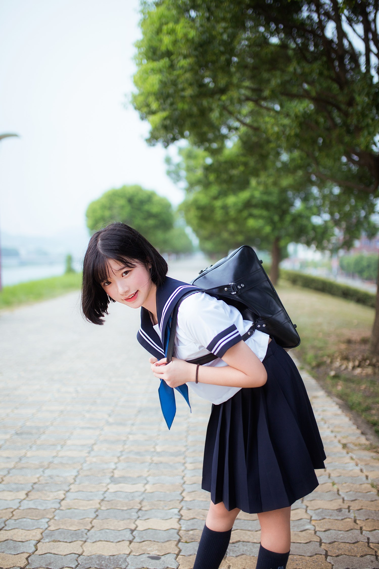 【兔玩映画】水手服-你笑的颜色 兔玩映画 第47张