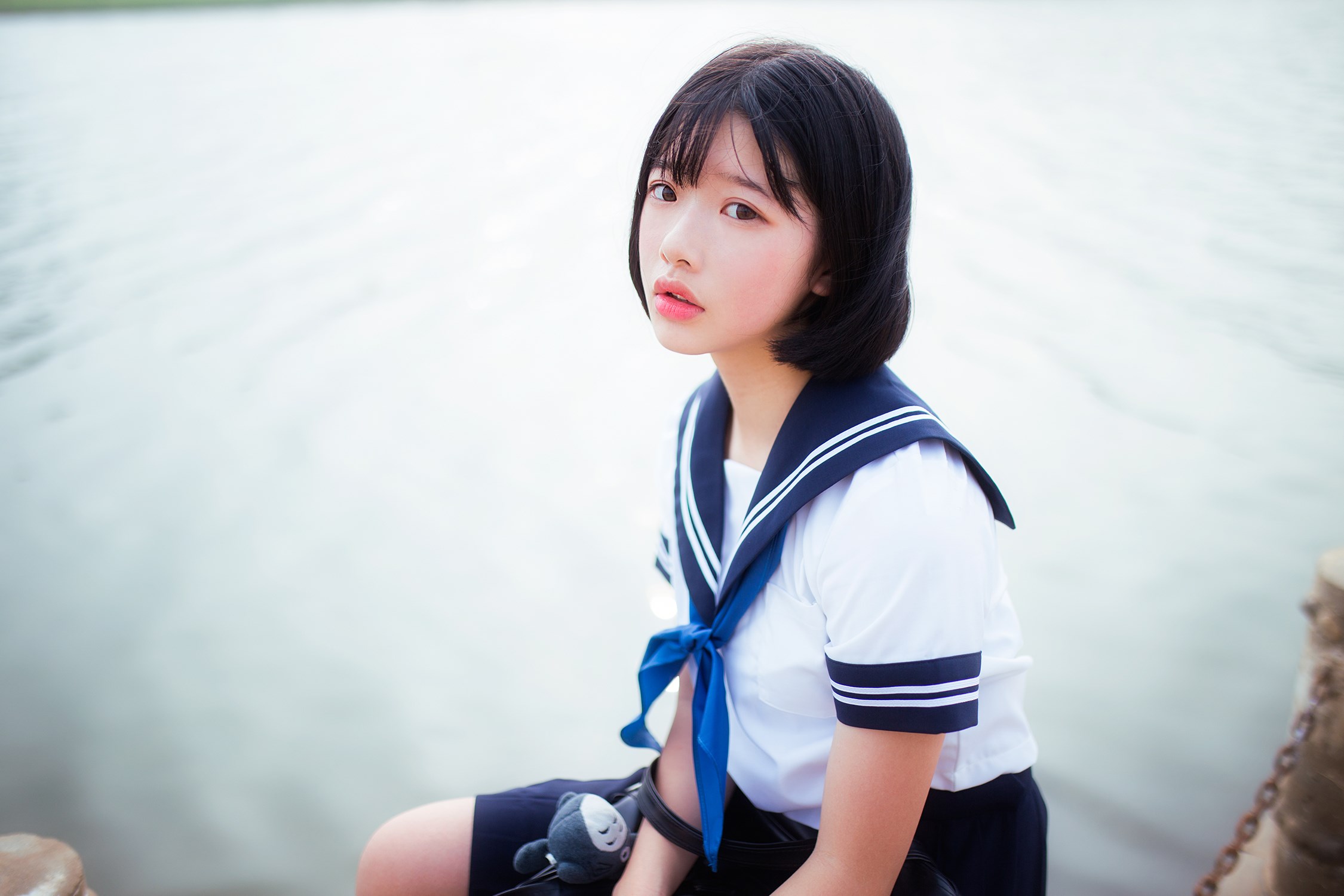 【兔玩映画】水手服-你笑的颜色 兔玩映画 第40张