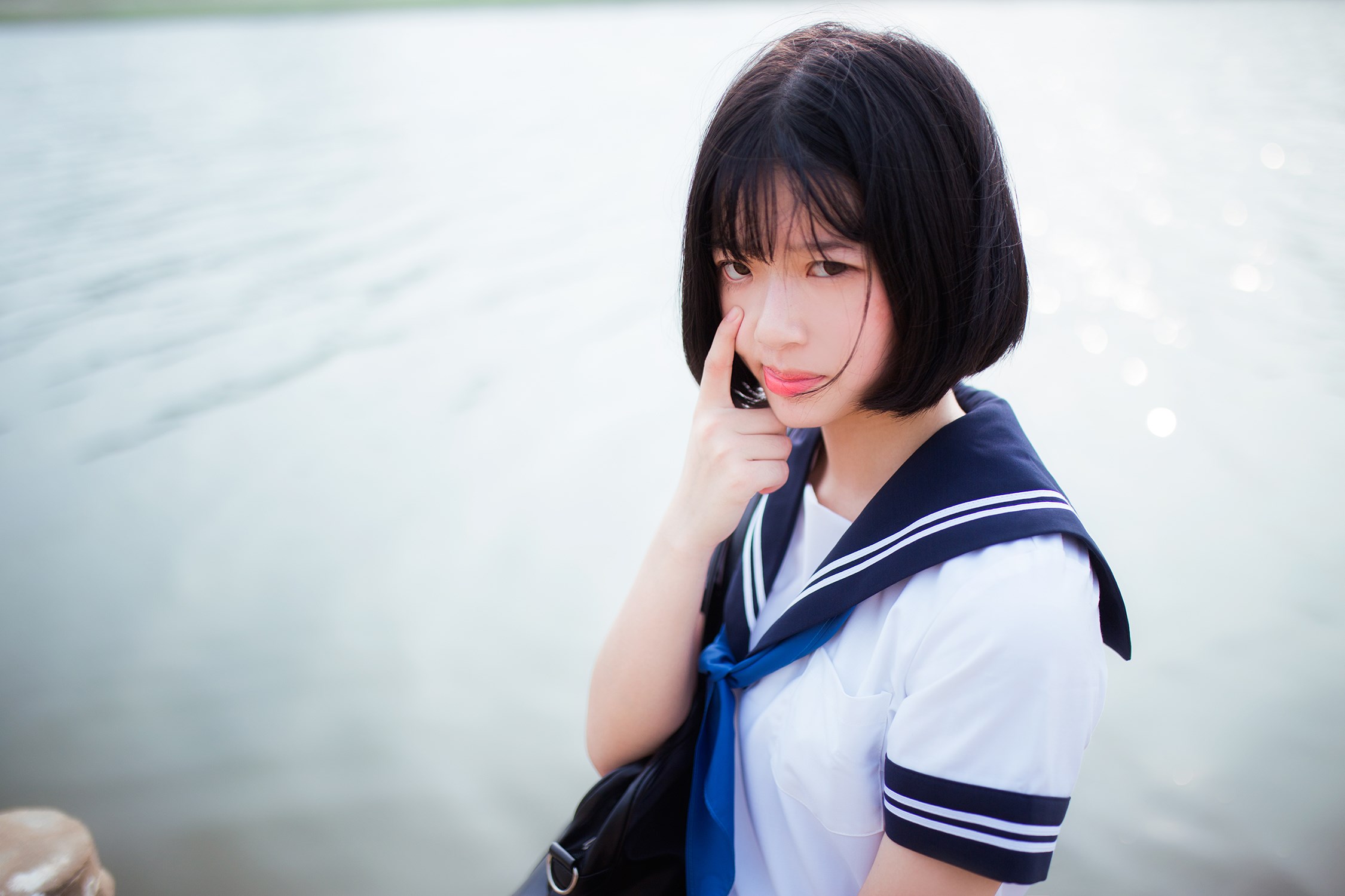 【兔玩映画】水手服-你笑的颜色 兔玩映画 第42张