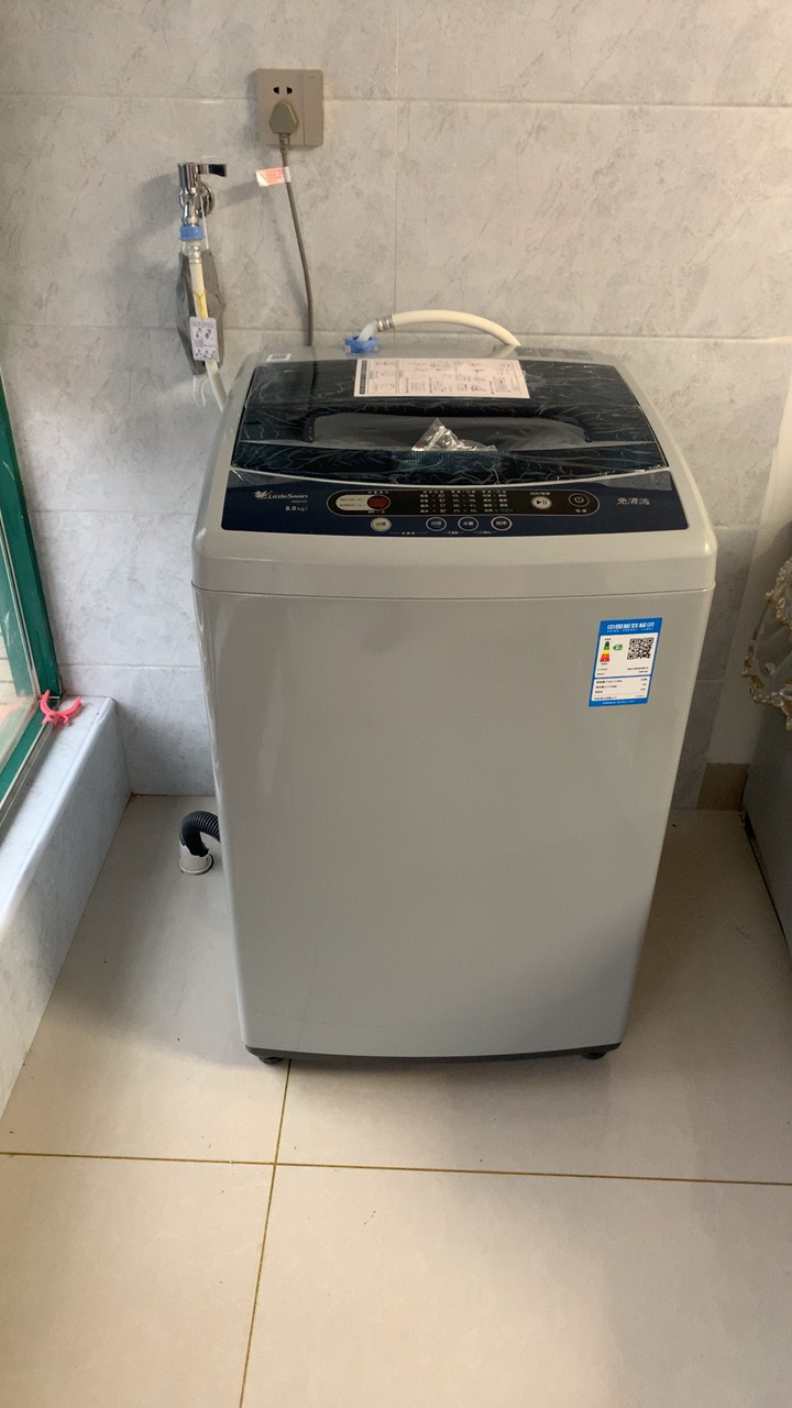 小天鹅 (littleswan)tb80v320 8公斤kg宿舍家用 全自动波轮洗衣机 带