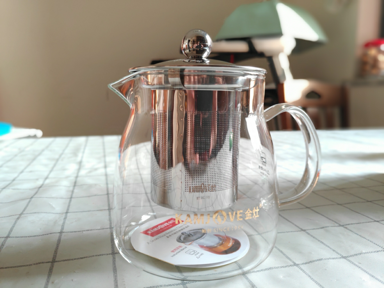 kamjove/金灶 a-02 飘逸杯 茶道杯茶杯 耐热玻璃泡茶壶 冲茶器 花茶壶