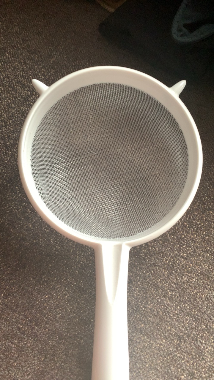 德国fackelmann 法克曼塑料漏网 过滤网 面粉筛15cm 蛋糕模具 烹饪