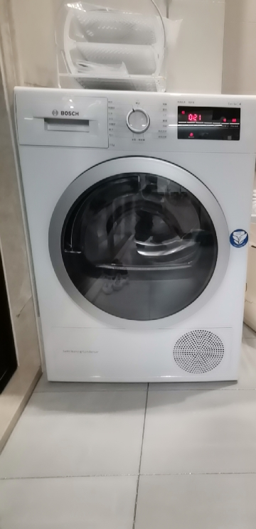 博世(bosch) wtw875601w 9公斤 烘干机 热泵干衣机 原装进口 婴幼除菌