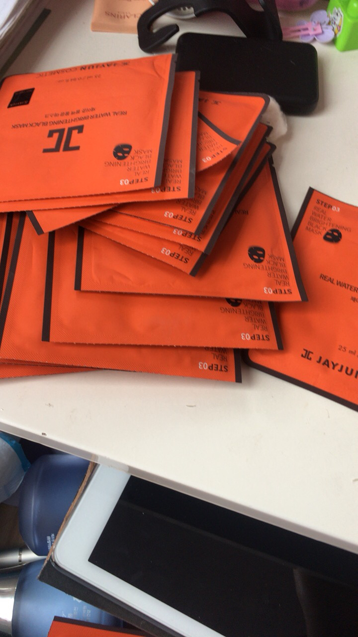 【正品保证】jayjun杰君/捷俊/杰俊黑色水晶三部曲面膜10片/盒 深层