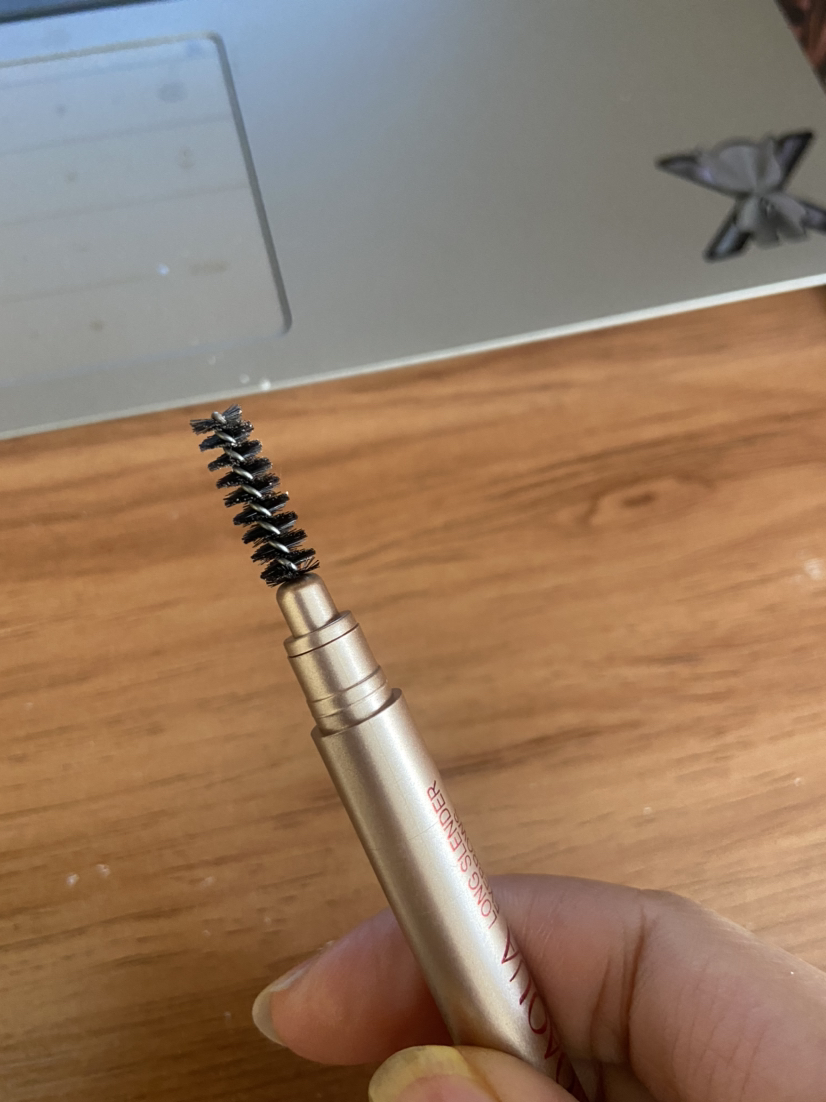 泊泉雅双头多用 眉笔画眉易上色彩妆工具 化妆笔 旋转眉笔化妆 深棕色