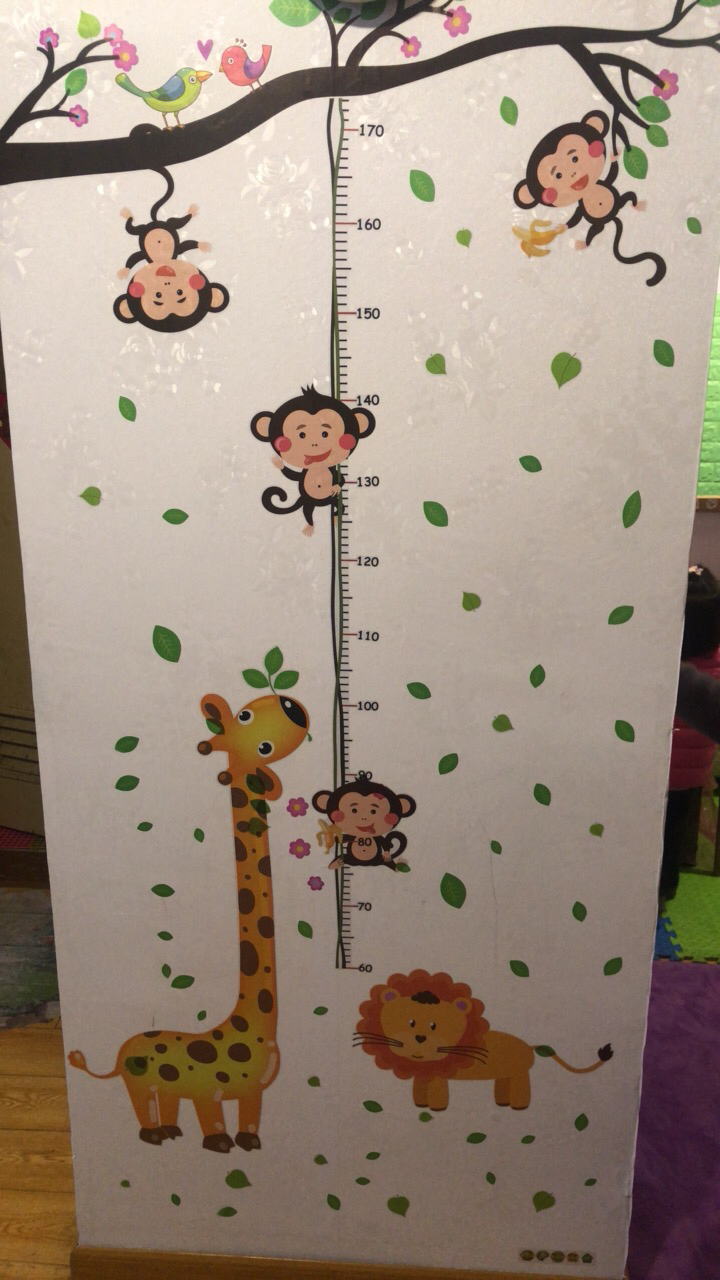 卡通身高贴
