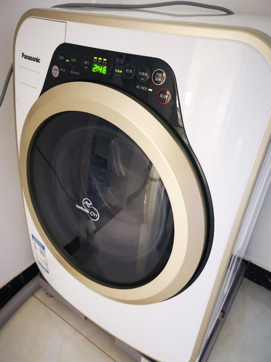 松下迷你全自动洗衣机滚筒