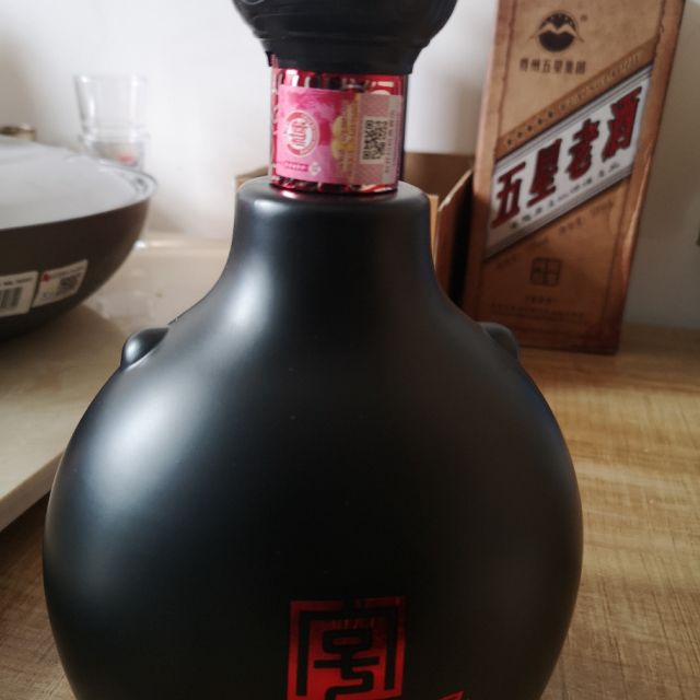 酒仙网52度白水杜康一坛老酒1000ml4瓶装