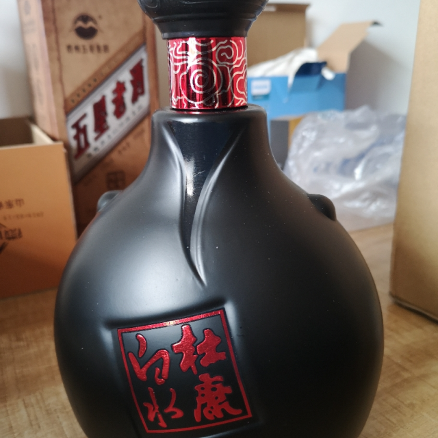 酒仙网52度白水杜康一坛老酒1000ml4瓶装