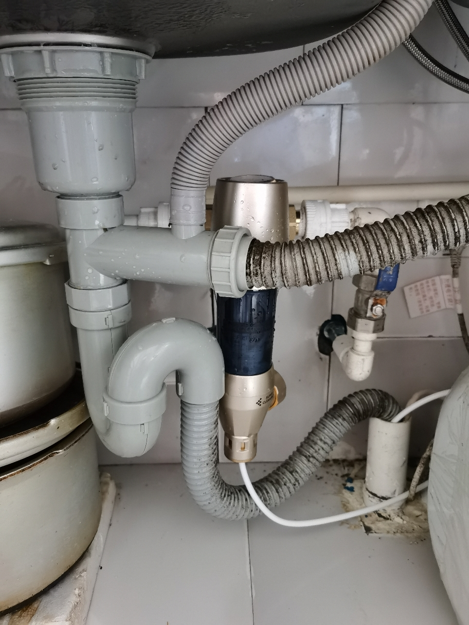 冲洗净水机大流量全屋中央净水器家用自来水主水管前置过滤器a4晒单图
