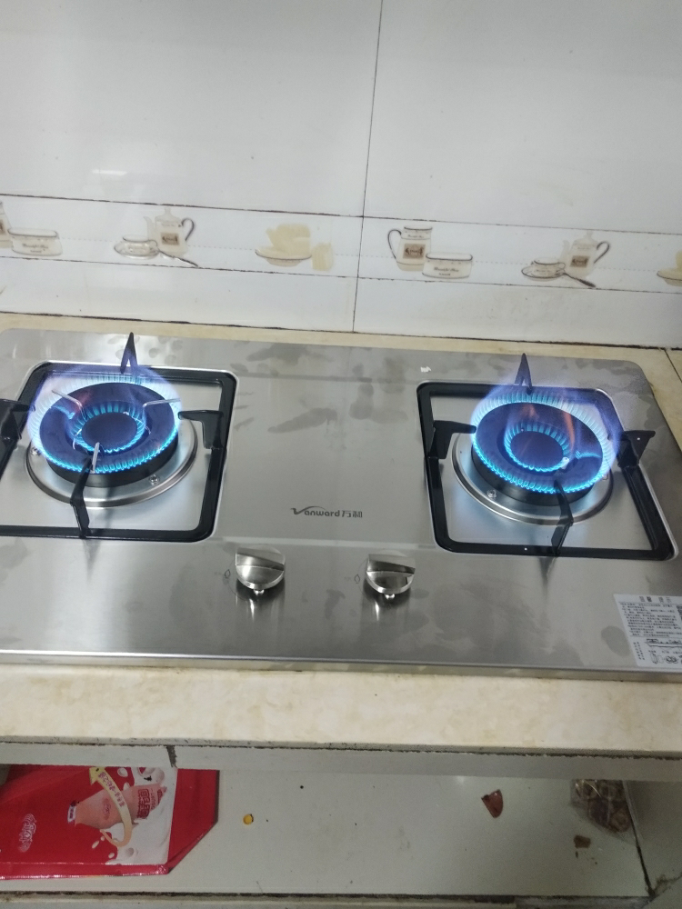 万和(vanward) b6-b338xw燃气灶液化气双灶台式灶煤气灶双眼灶灶具