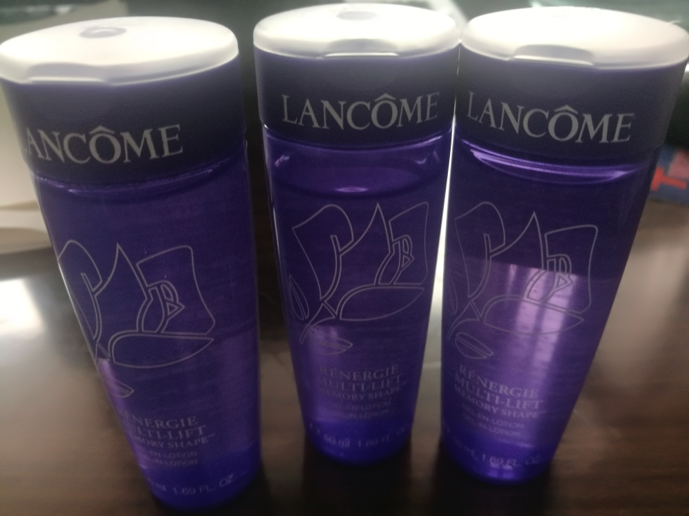 兰蔻塑颜修护凝露水50ml*3晒单图