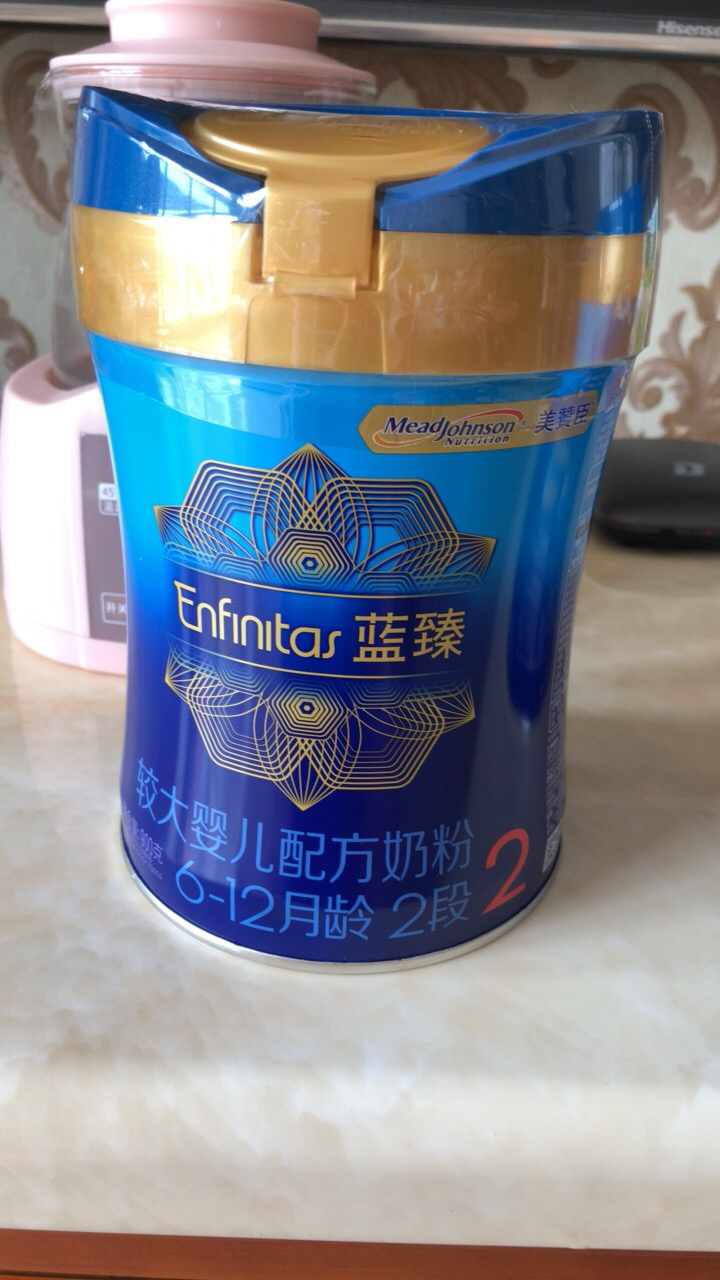美赞臣(mead johnson)蓝臻2段(6-12月龄适用)900克×6罐整箱装幼儿