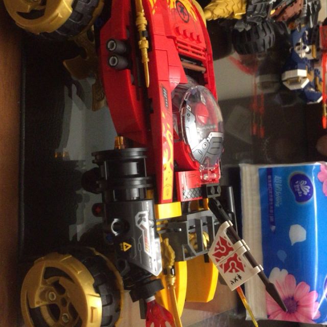lego乐高ninjago幻影忍者系列凯的武士刀战车70675积木玩具