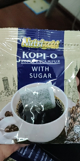 马来西亚进口nutrigold诺思乐茶包型 有糖黑咖啡 500g(25g*20包)晒单