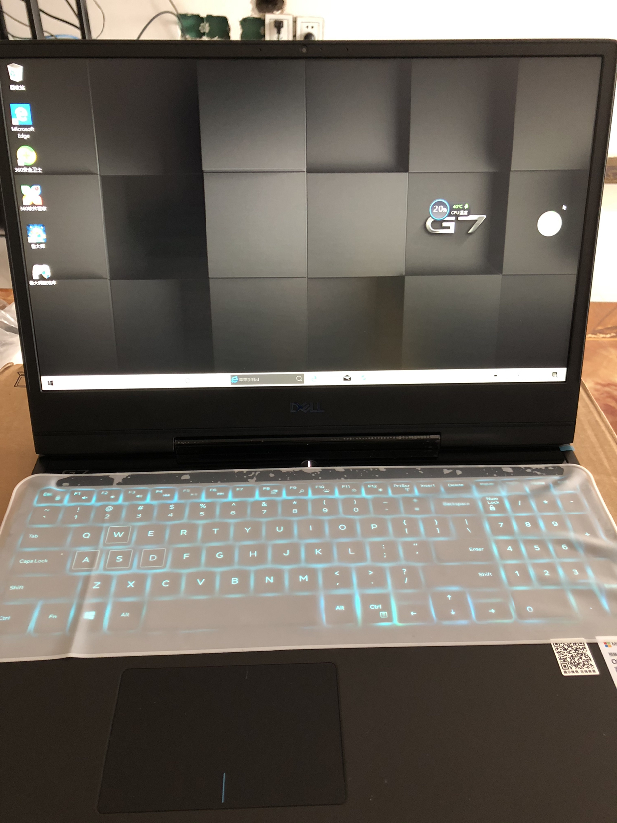 戴尔(dell)游匣g7 7500-1863 (十代i7-10750h 16gb 1tb固态 rtx2060