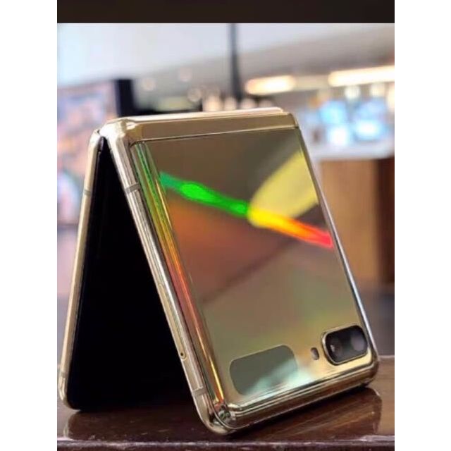 三星galaxyzflipsmf70008gb256gb撒哈拉金67英寸掌心折叠屏设计移动
