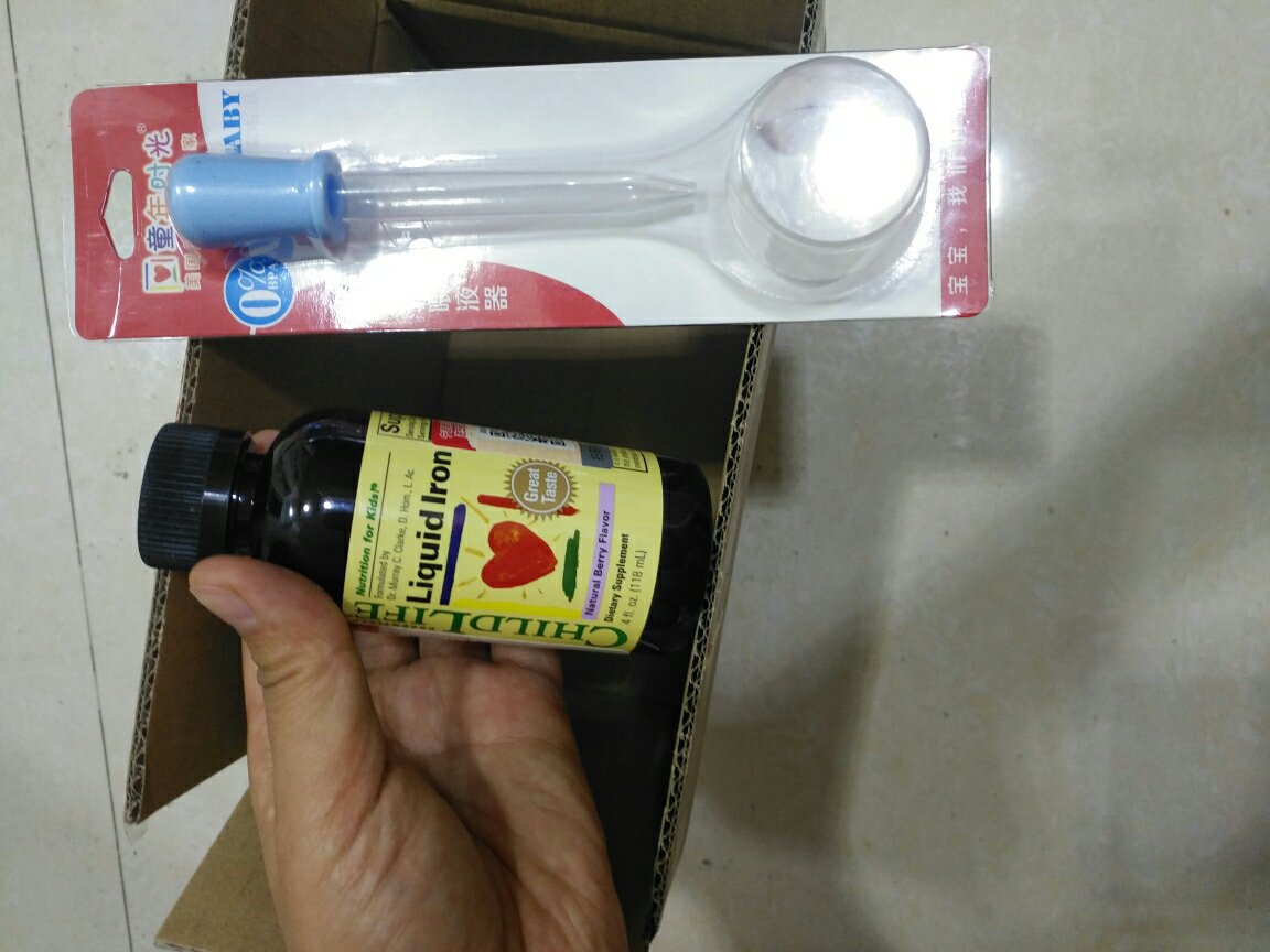 【小红脸养成必备】美国童年时光 小钢铁侠 婴儿缺铁宝宝铁剂婴幼儿童