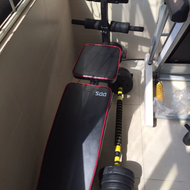 多德士dds多功能哑铃凳仰卧起坐板健身椅收腹机健腹板家用运动健身