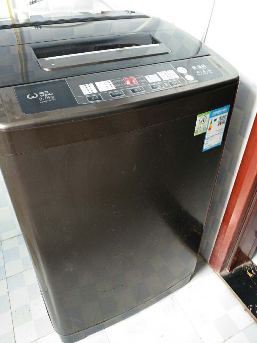 威力(weili)9公斤变频波轮洗衣机全自动 记忆功能 模糊控制 自编程