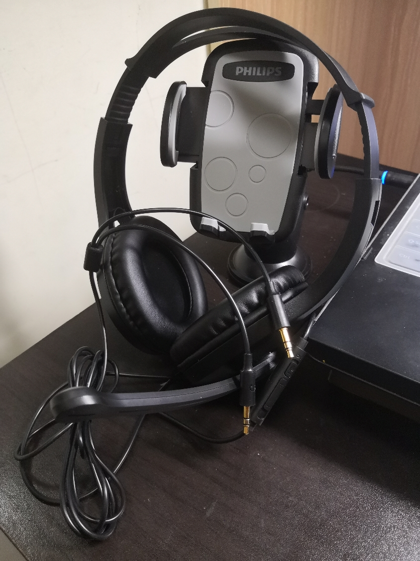 漫步者(edifier) k800 有线耳机 台式机电脑游戏 双插口笔记本 带耳麦