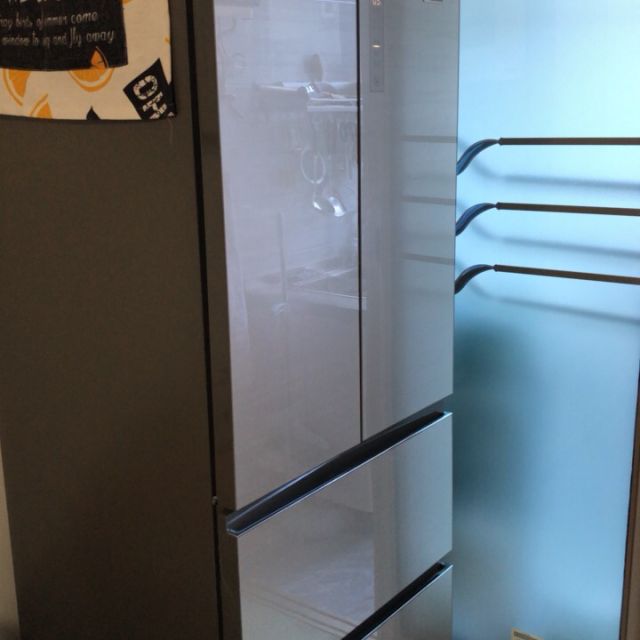 海尔(haier)bcd-331wdgq 331升法式多门冰箱 一级能效彩晶玻璃面板