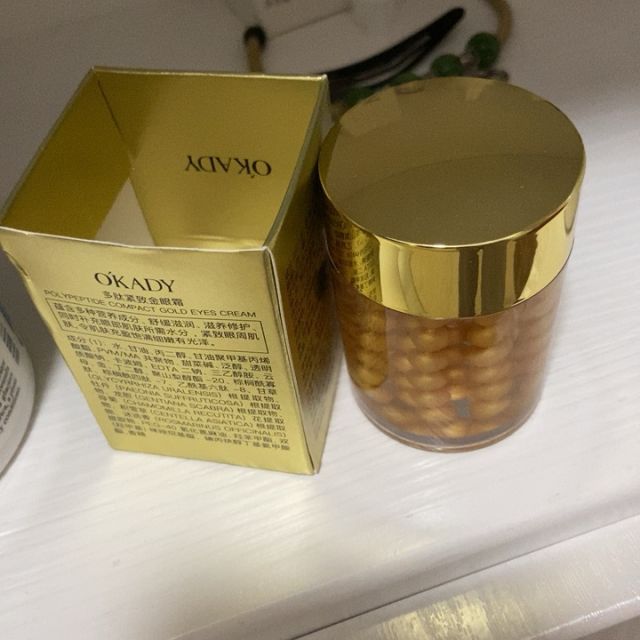 欧佩(ou pei)水润养护金箔眼霜30ml 淡化皱纹黑眼圈熬夜滋润紧致眼周