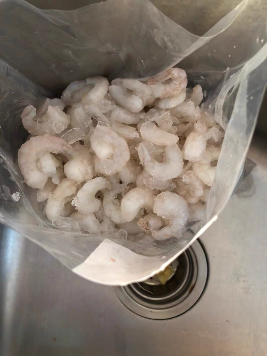 【拍3件79元 顺丰免邮】鲜冻青虾仁500g/袋 刨冰40% 冷冻大虾仁 个大