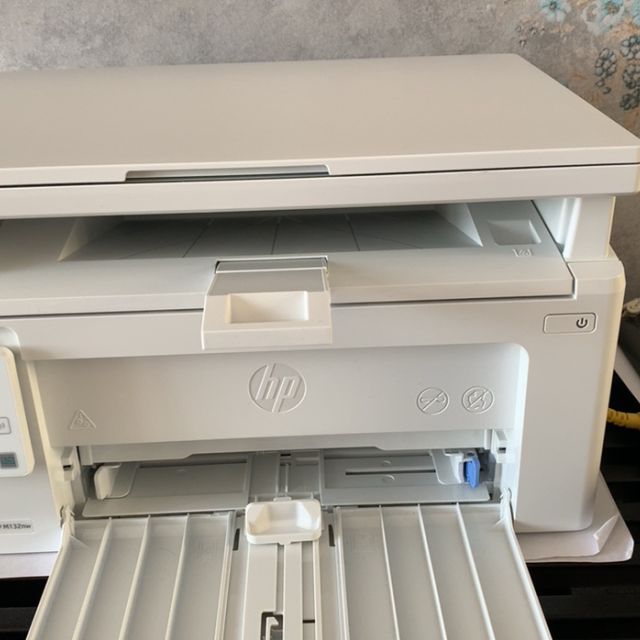 惠普hpm132nw黑白办公激光一体机多功能打印机一体机打印复印扫描学生