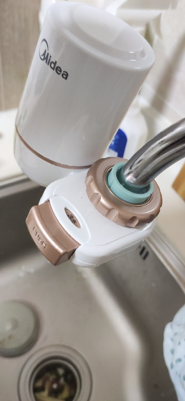 美的(midea)净水龙头mc122-2家用台上式净水器自来水过滤器水龙头过滤