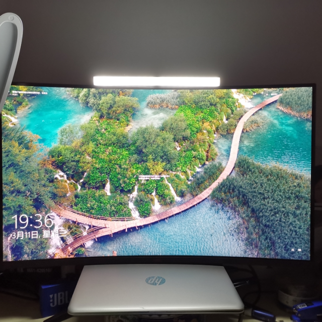 32英寸2k 144hz电竞电脑显示器1500r无边框曲面超薄液晶屏幕游戏吃鸡