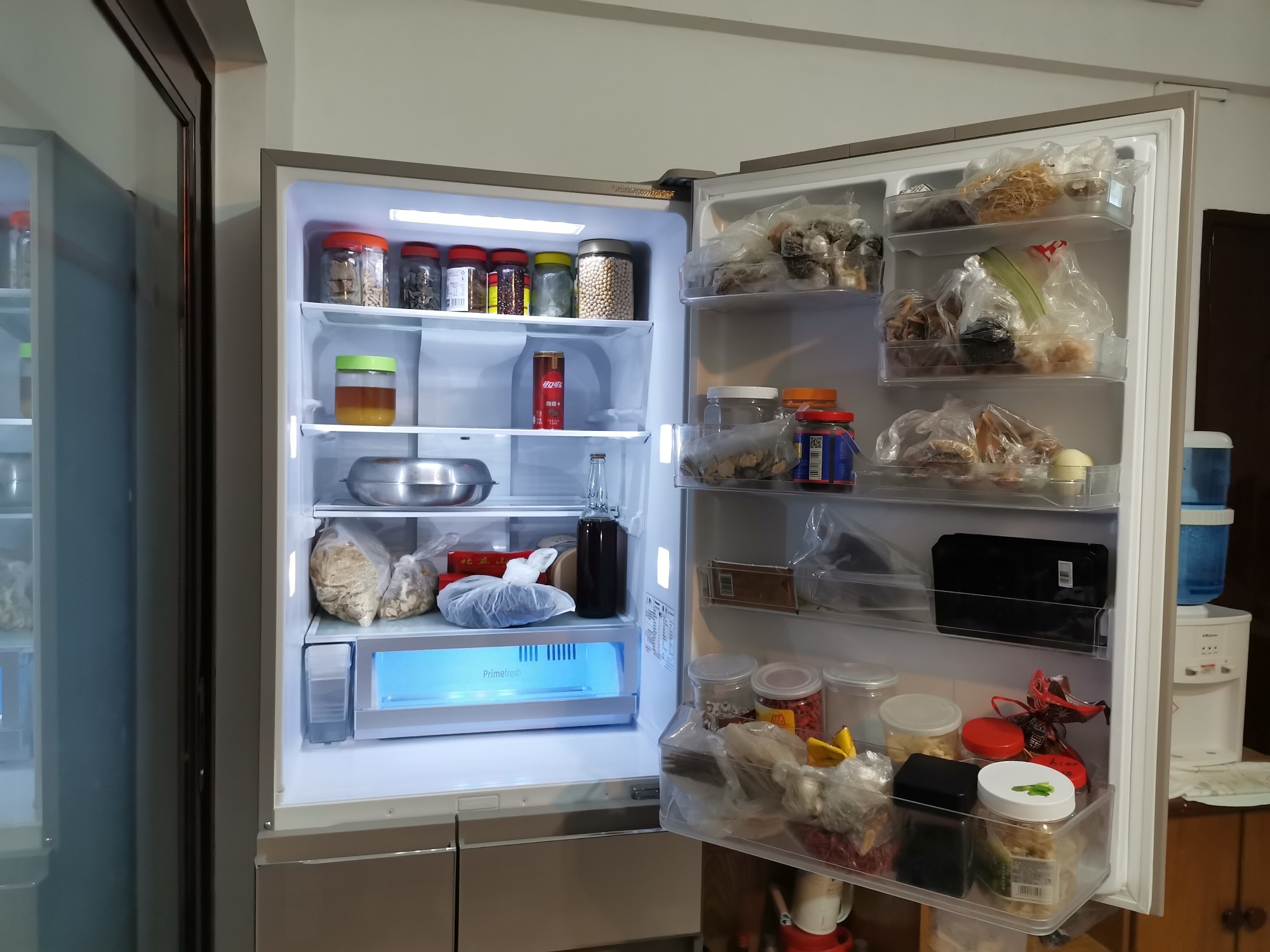 435l风冷无霜 纳米水离子除菌 自动制冰多门冰箱晒单图