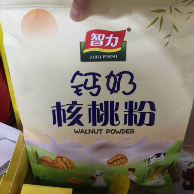 智力 钙奶核桃粉600g(内含17小袋)冲饮早餐即冲即食学生中老年核桃粉