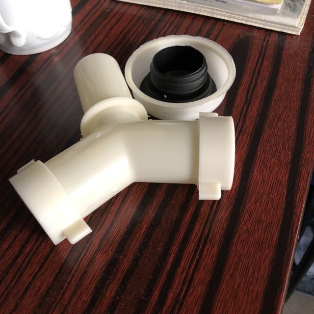 苏宁放心购洗衣机下水管三通地漏接头面盆洗菜盆排水管y型下水道三通