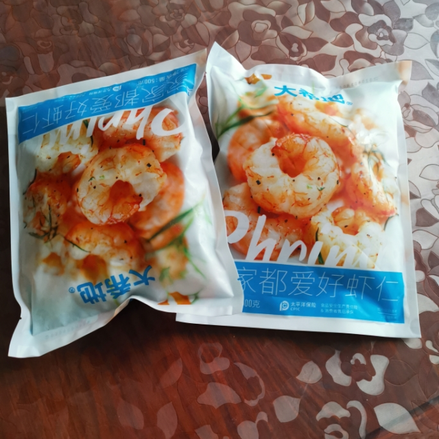 数量拍3大希地家家爱好虾仁1袋装大颗饱满白虾仁翡翠虾仁新鲜仿佛刚