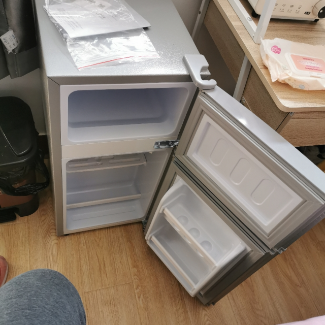 志高双门冰箱小型电冰箱直冷迷你宿舍冷冻冷藏节能家用小冰箱bcd58a