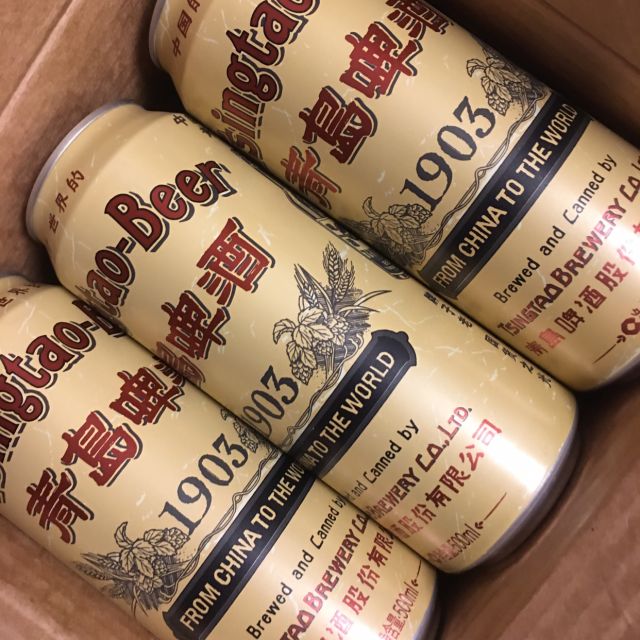 青岛啤酒tsingtao经典1903国潮复古罐500ml18听