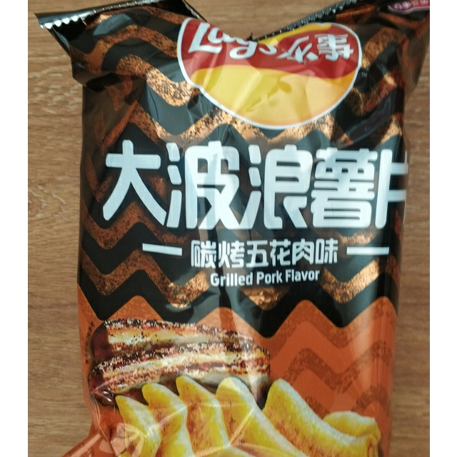 烤肉味的薯片图片真实图片