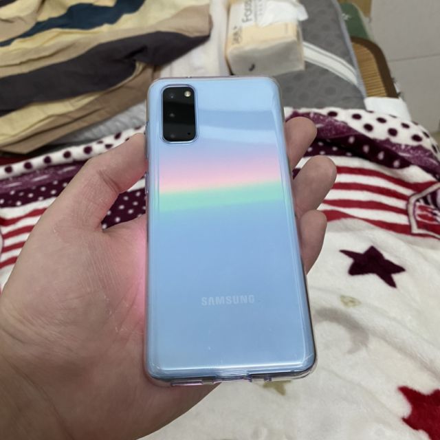 三星galaxys20smg98105g版12gb128gb浮氧蓝骁龙865游戏手机拍照手机5g