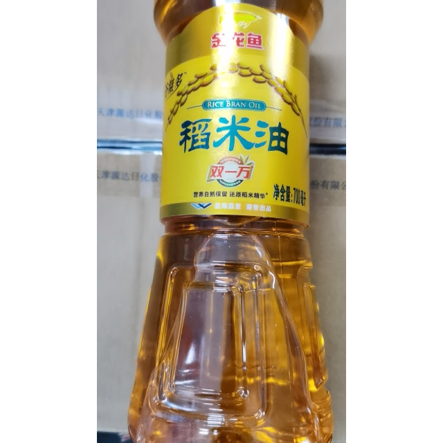 金龙鱼谷维多双一万稻米油700ml