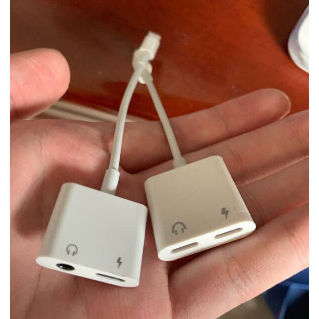 oksj苹果转接头二合一充电听歌耳机转换器iphone11promaxxxr8plus7