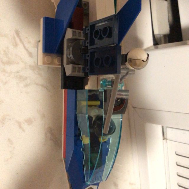 lego乐高city城市系列空中特警降落伞追捕积木玩具60208