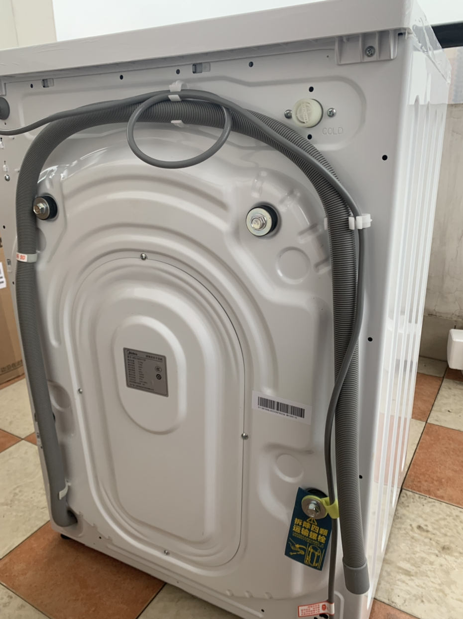 美的(midea)10公斤全自动洗干一体洗衣机 滚筒洗衣机 巴氏除菌 干衣机