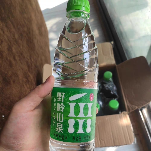 野岭山泉 矿泉水质饮用天然水量贩装550ml*9瓶 竹根下的山泉水非纯净